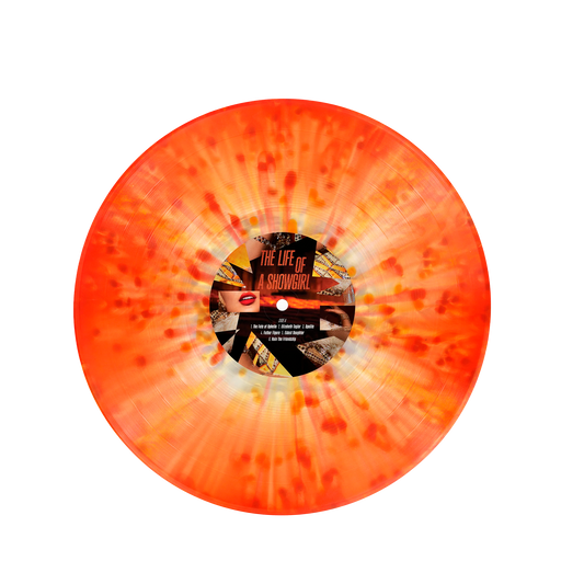 Taylor Swift The Life of a Showgirl: Lit My Sky Up Orange Metallic Vinilo Naranja