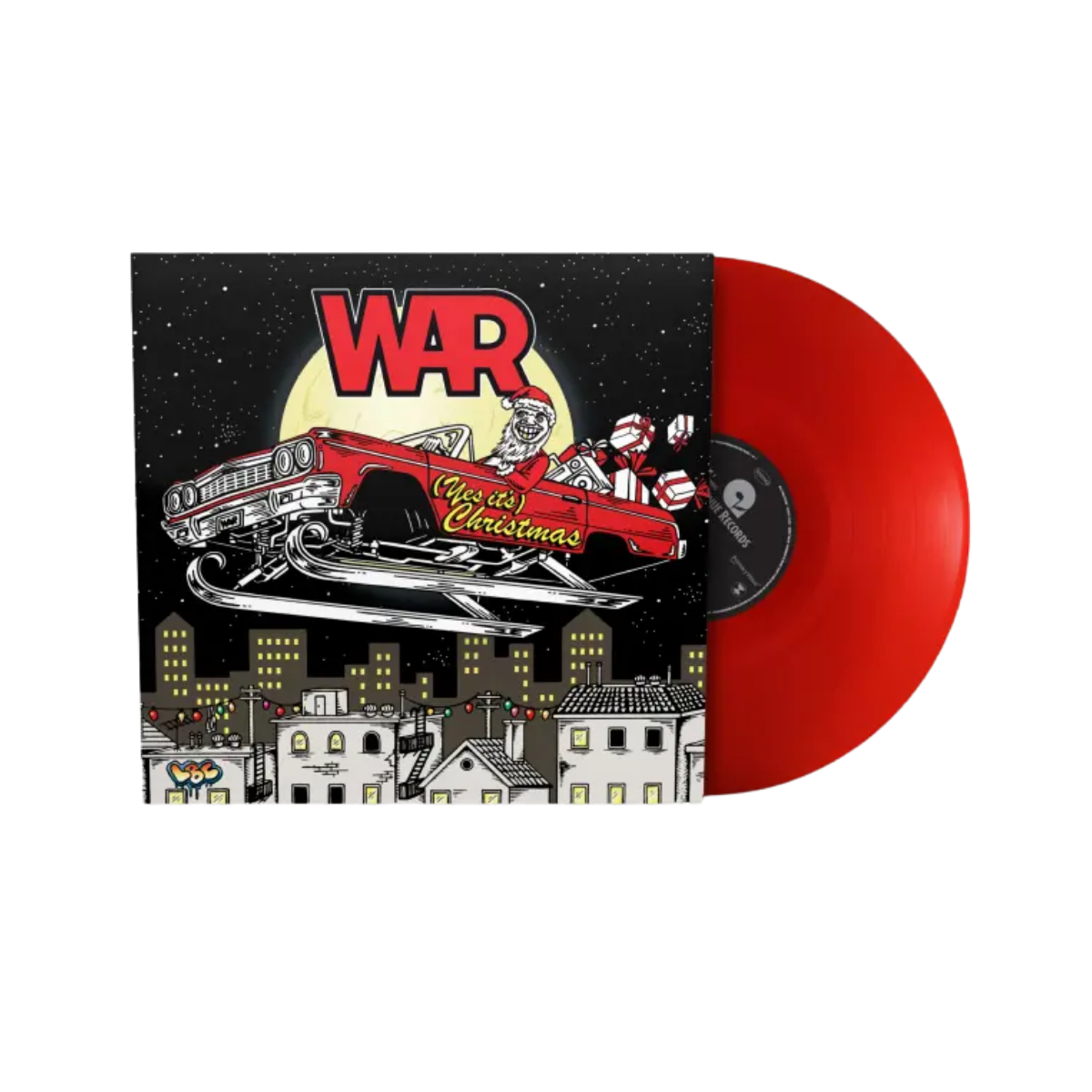 War – Yes, It’s Christmas / Summer Vinilo Rojo Rubí Translúcido de 12" Exclusivo Record Store Day Black Friday 2026