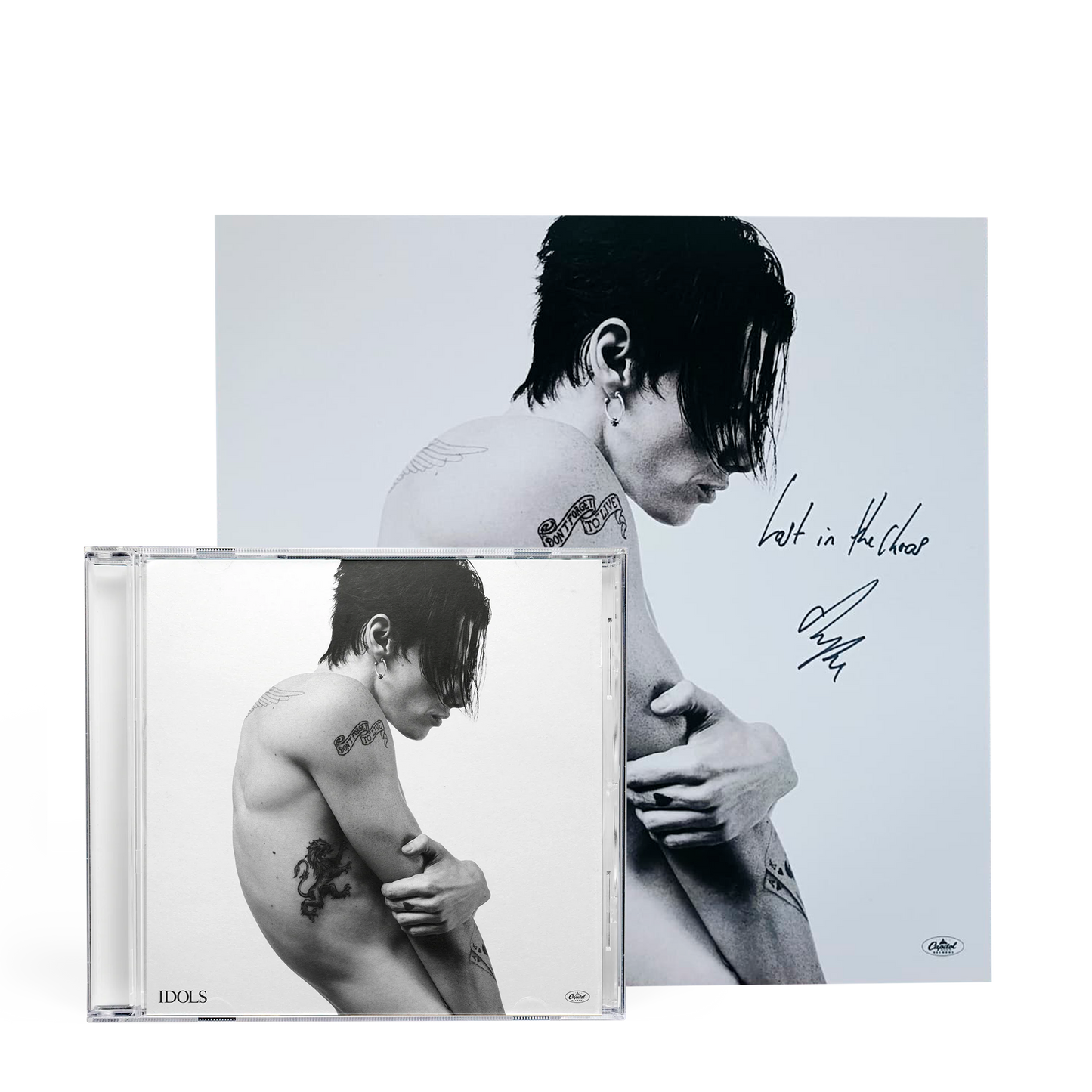 YUNGBLUD Idols cd autografiado personalizado