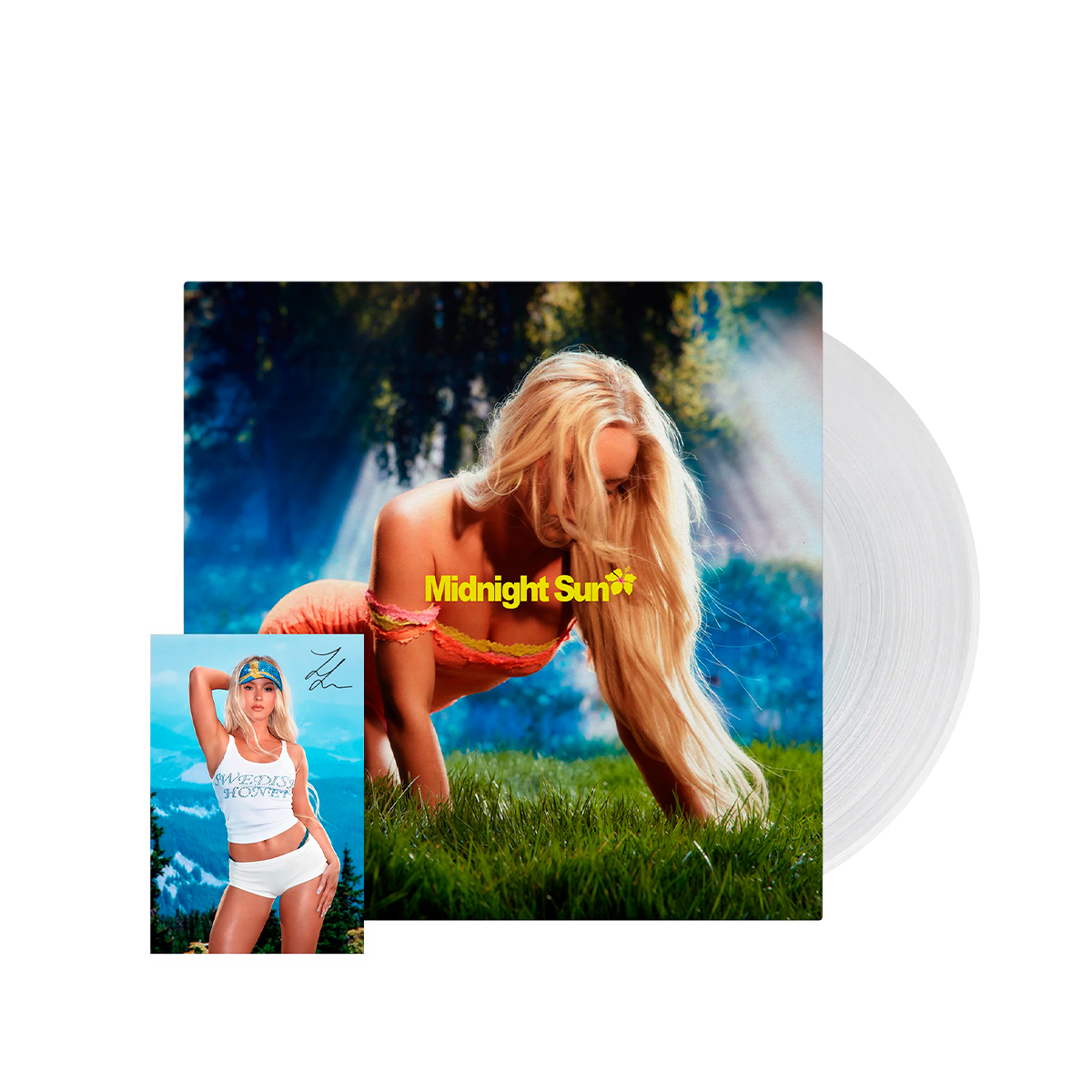 (Preventa) Zara Larsson Crystal Clear Vinilo autografiado
