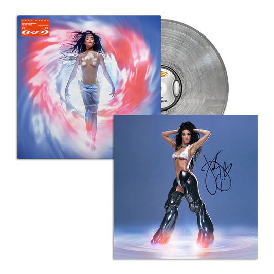 Katy Perry 143 vinilo silver (Autografiado)