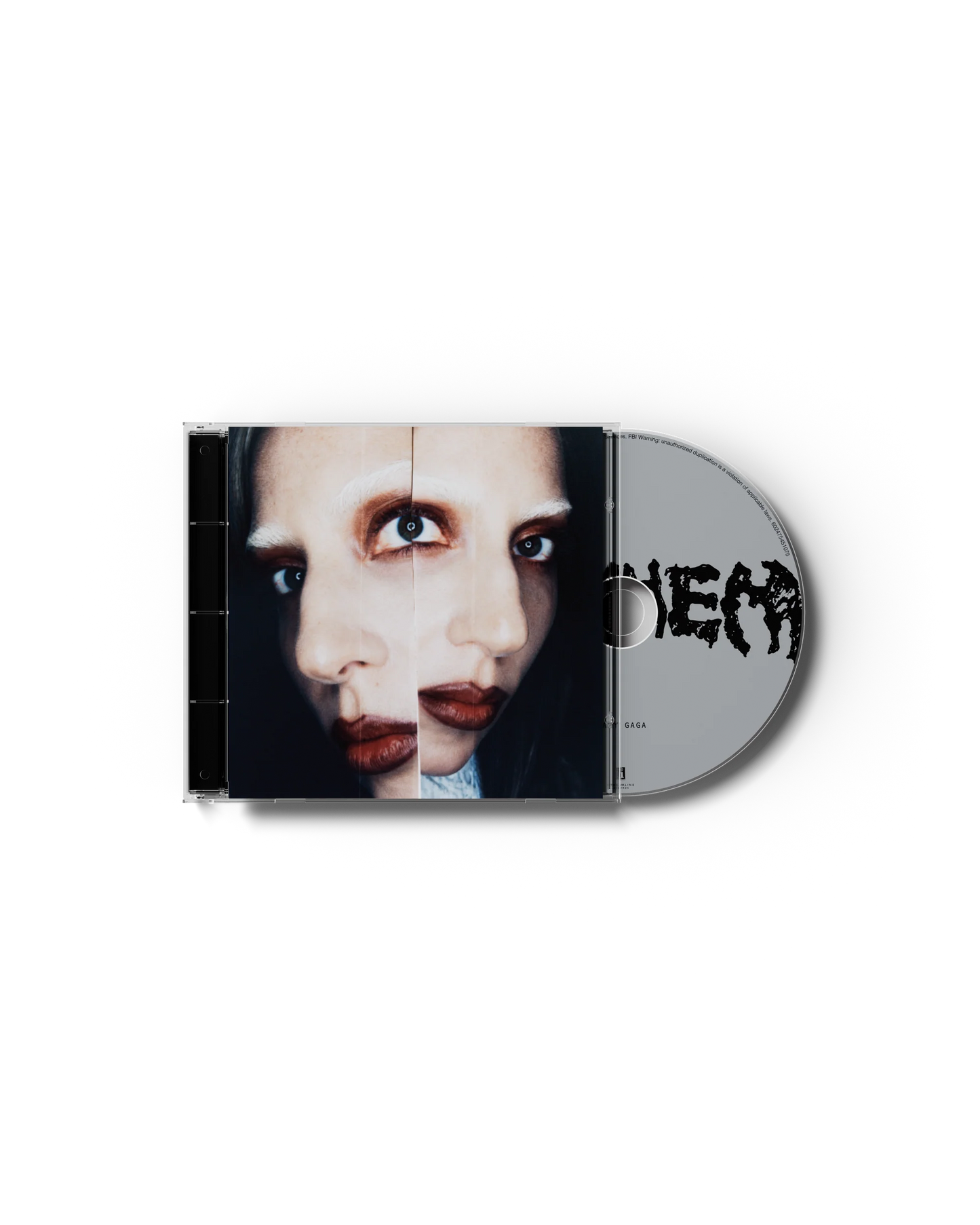 Lady Gaga MAYHEM 002 Gray CD with Exclusive Cover and Exclusive Track