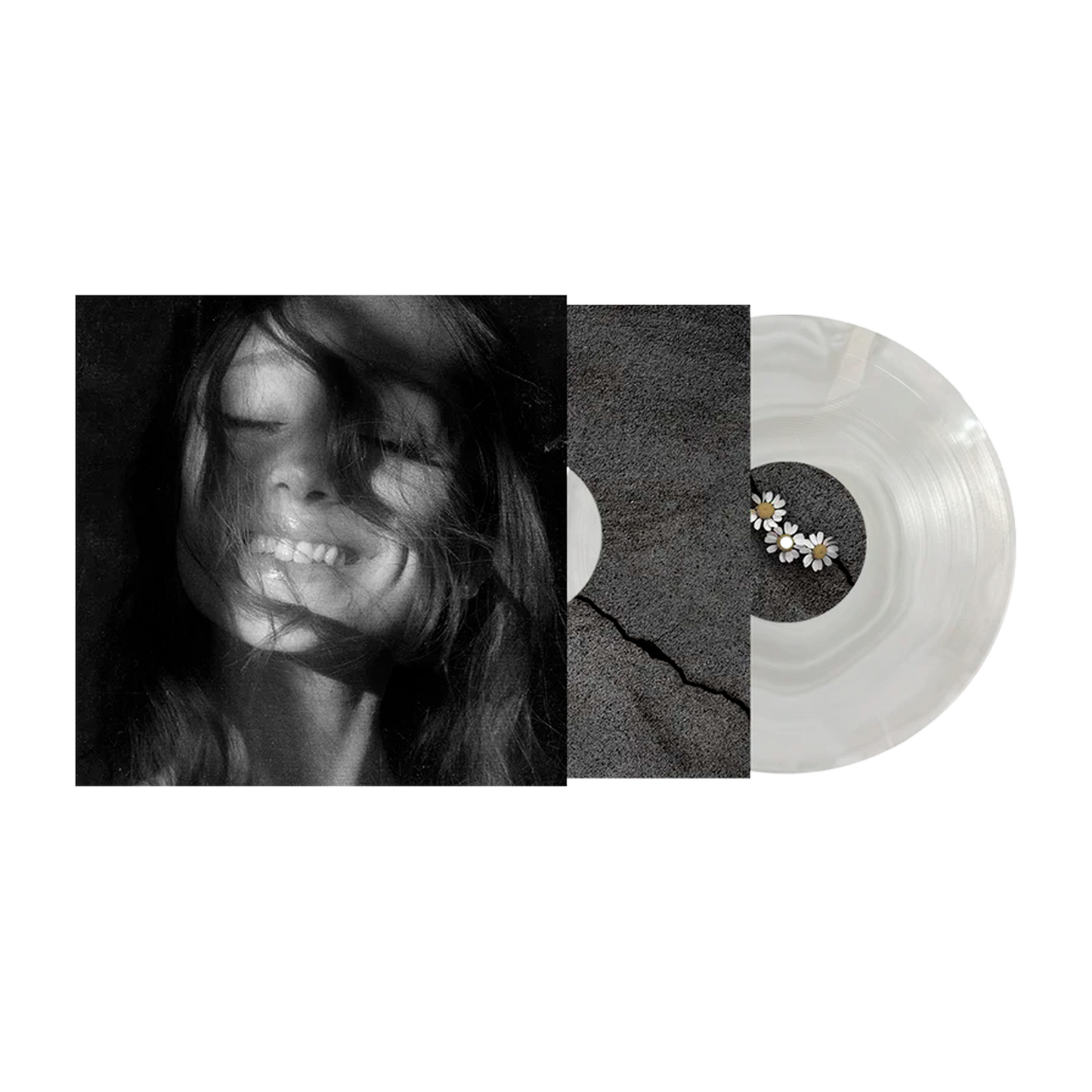 Ariana Grande petal cloudy gray girl vinilo (store exclusive)