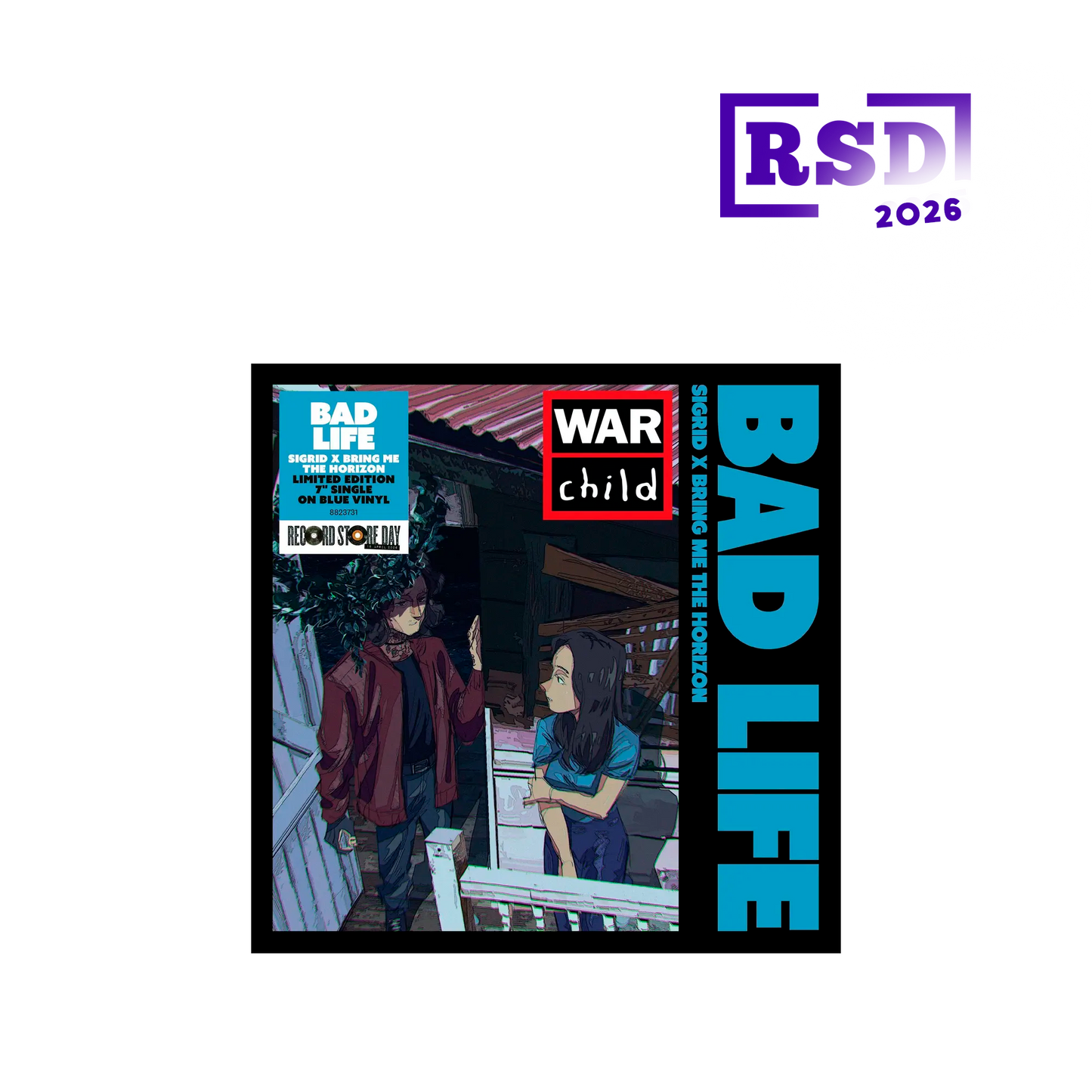 Sigrid, Bring Me The Horizon Bad Life - RSD 2026 VINILO SINGLE