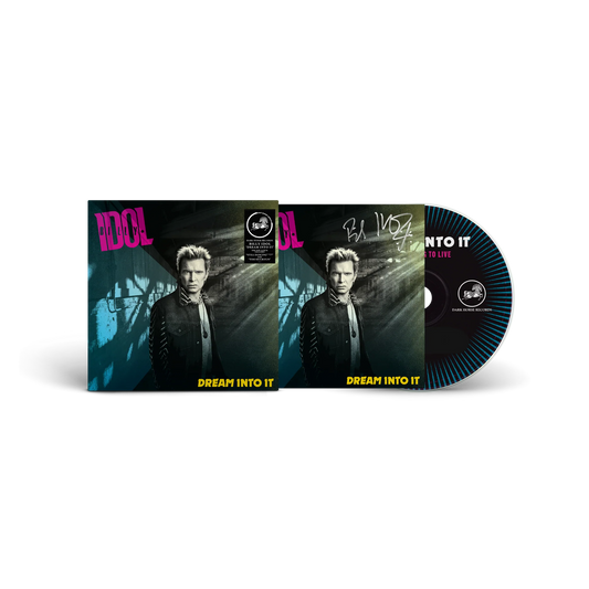 BILLY IDOL Dream Into It cd Autografiado