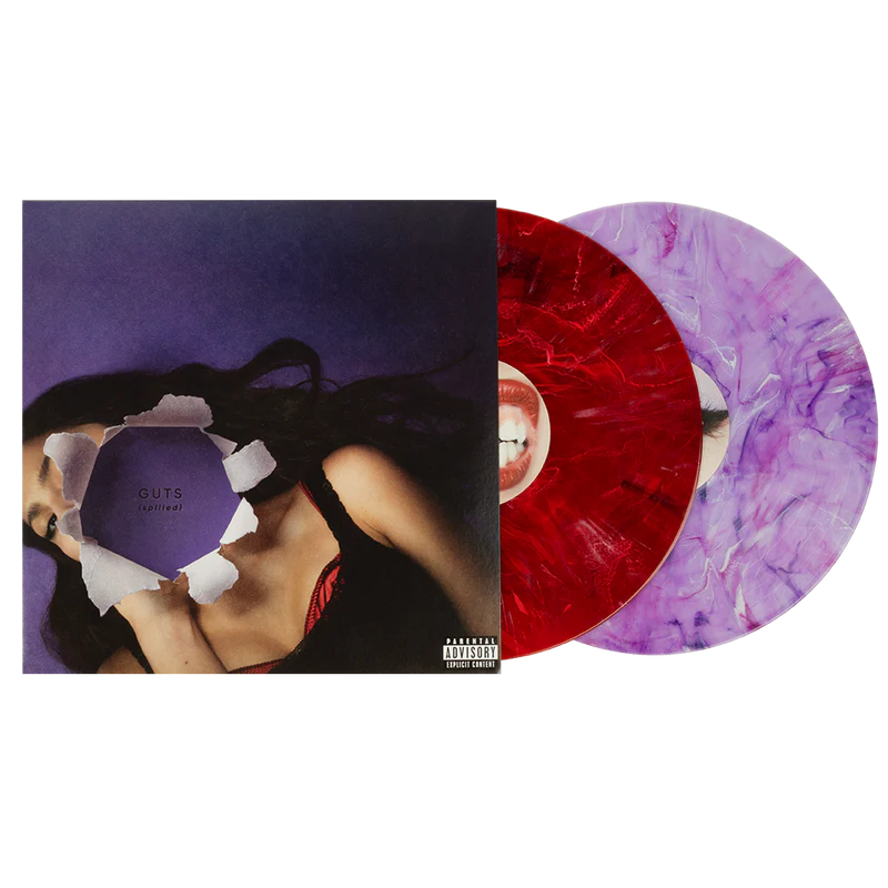 Olivia Rodrigo GUTS (spilled) deluxe marbled version RSD vinilo 2 lp