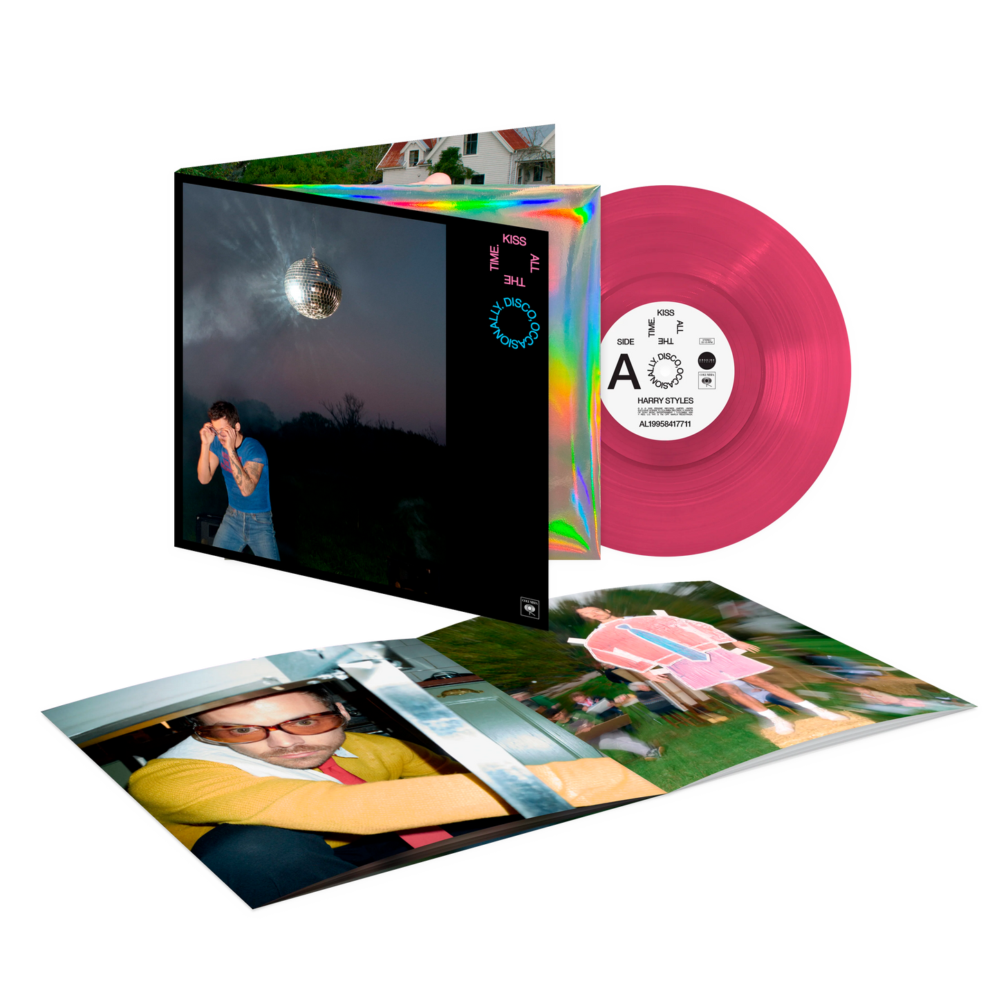 HARRY STYLES KISS ALL THE TIME. DISCO, OCCASIONALLY. – LIMITED EDITION KISS VINILO