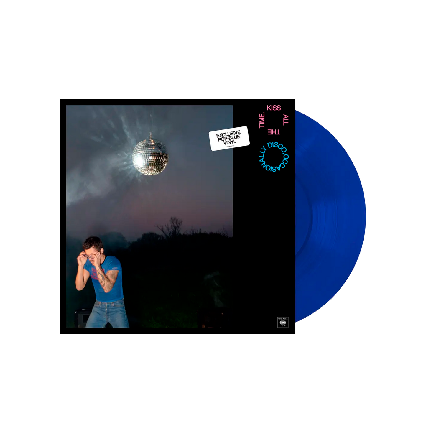 Harry Styles KISS ALL THE TIME. DISCO, OCCASIONALLY: Pop Blue / Neptune VINILO