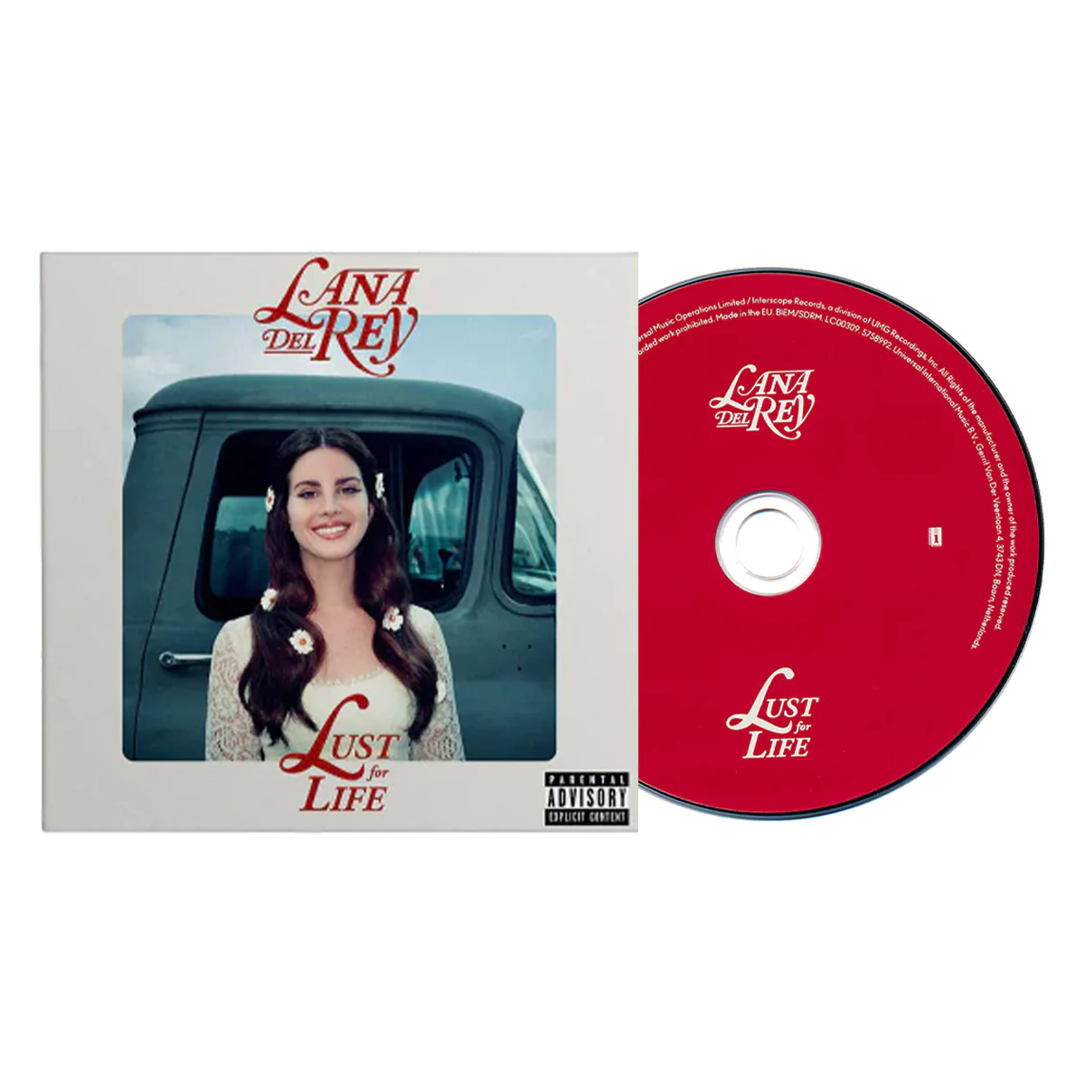 Lana Del Rey Lust For Life CD
