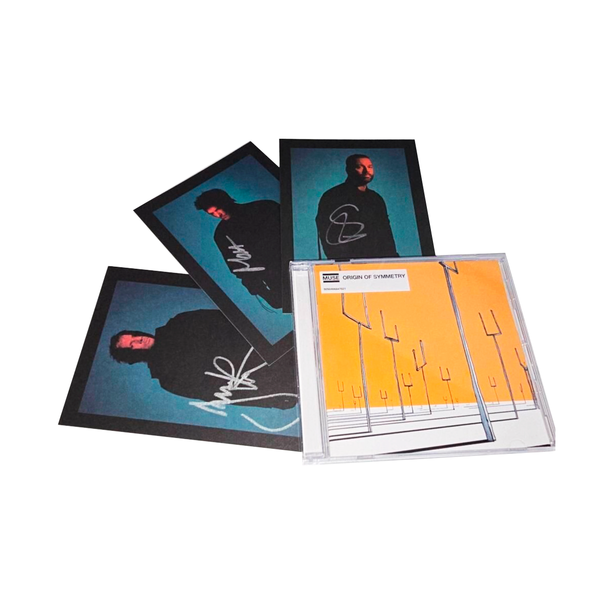 Muse Origin Of Symmetry CD + 3 AUTOGRAFOS DE LA BANDA