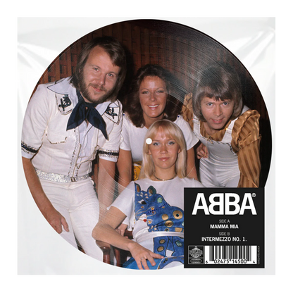 ABBA Mamma Mia / Intermezzo No.1: 7" Picture Disc vinilo single