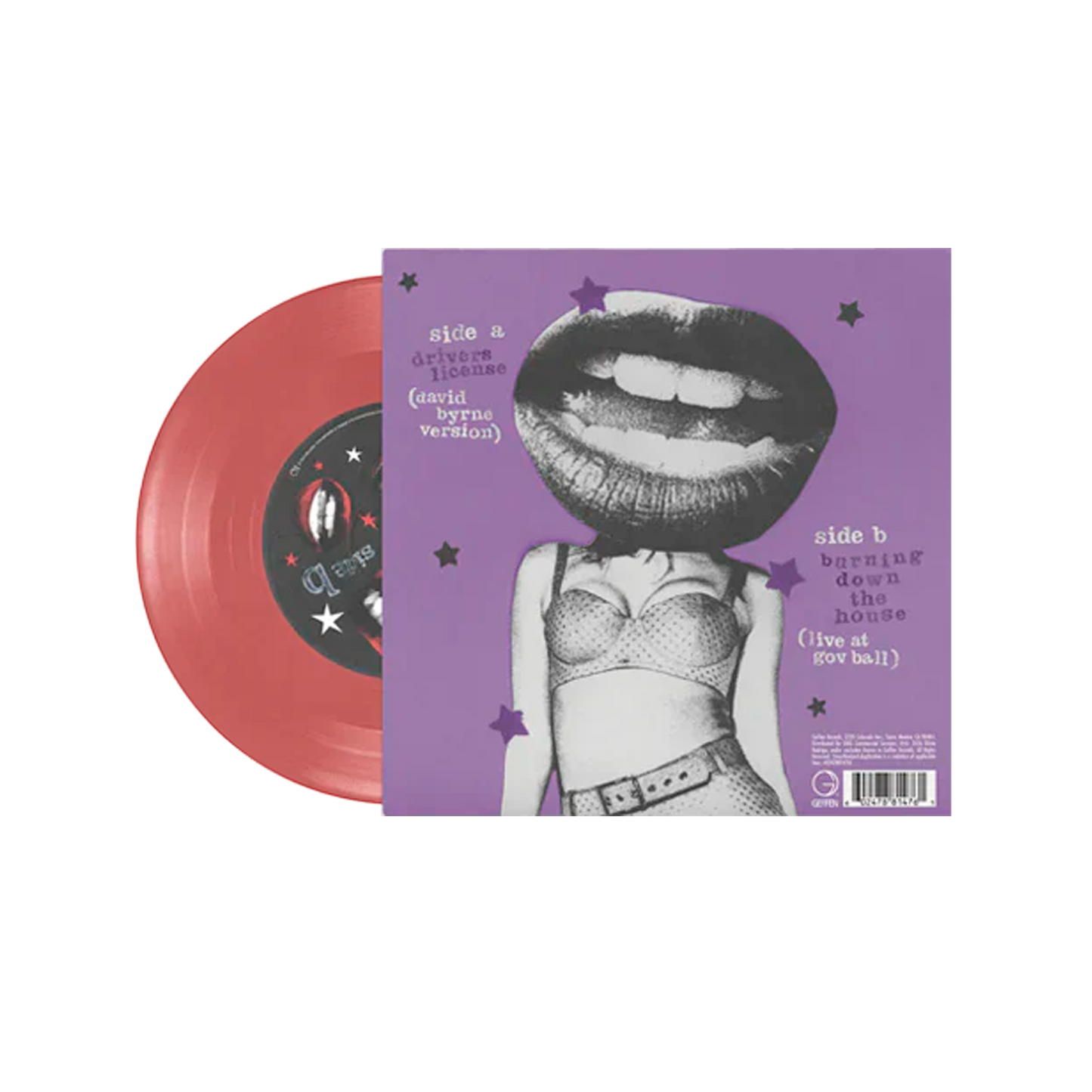 (PREVENTA) Olivia Rodrigo drivers license / burning down the house 7" vinilo single