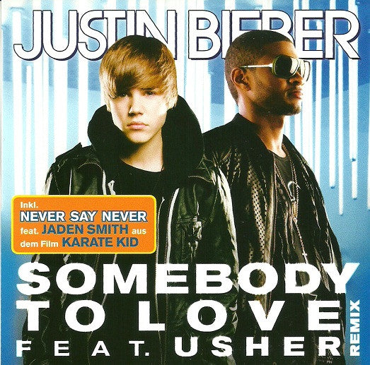 Justin Bieber Somebody to Love cd single
