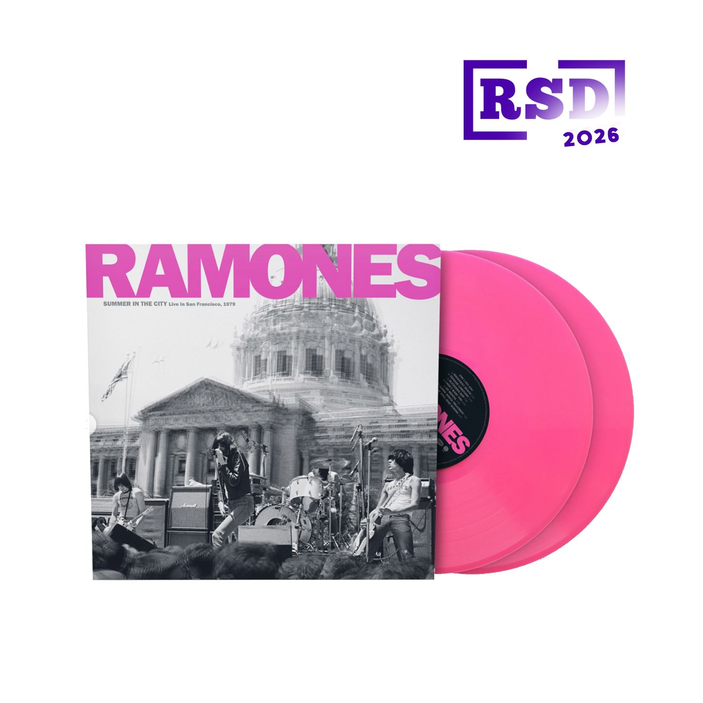 Ramones Live in San Francisco - RSD 2026 VINILO ROSA