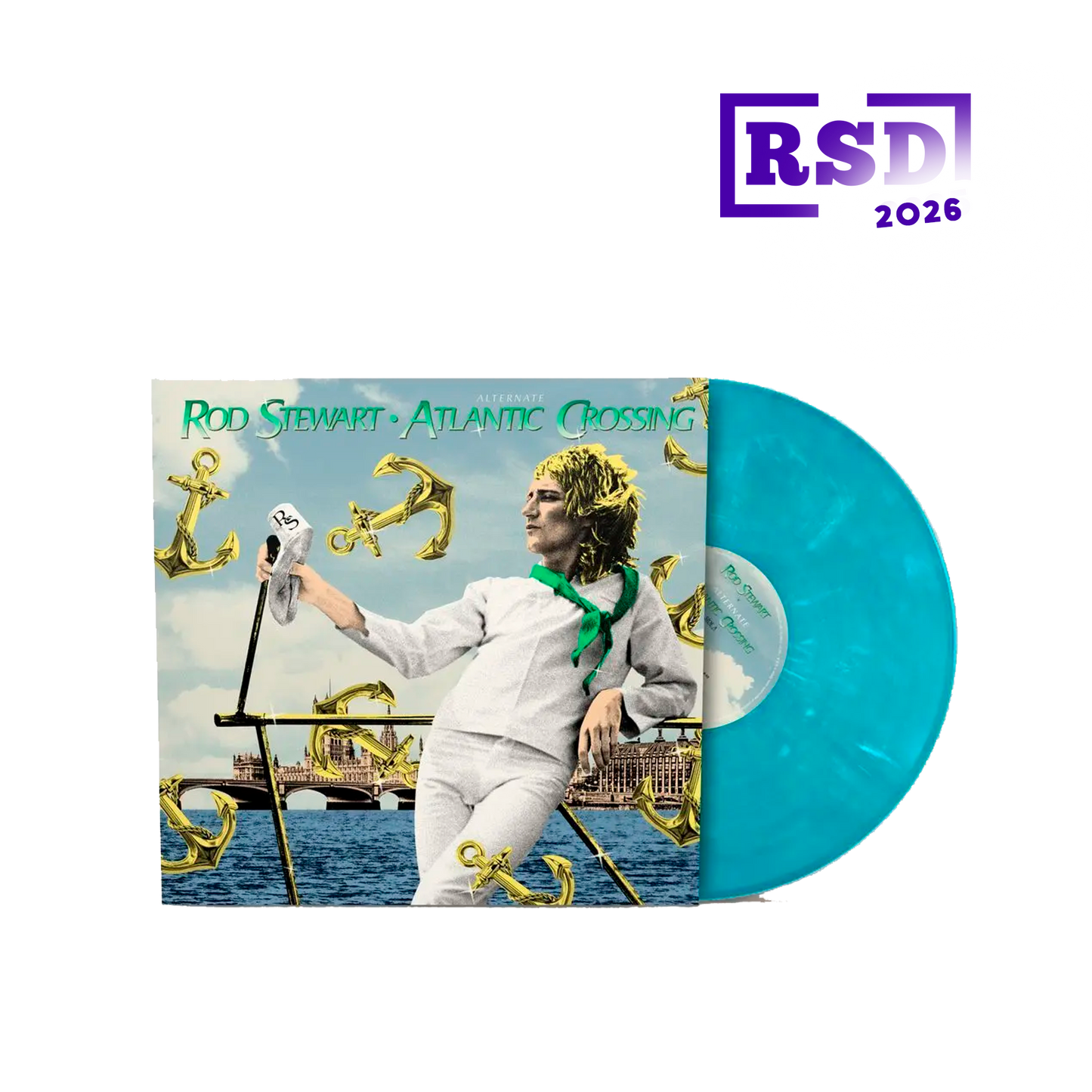 Rod Stewart Alternate Atlantic Crossing - RSD 2026 VINILO 1 LP AZUL