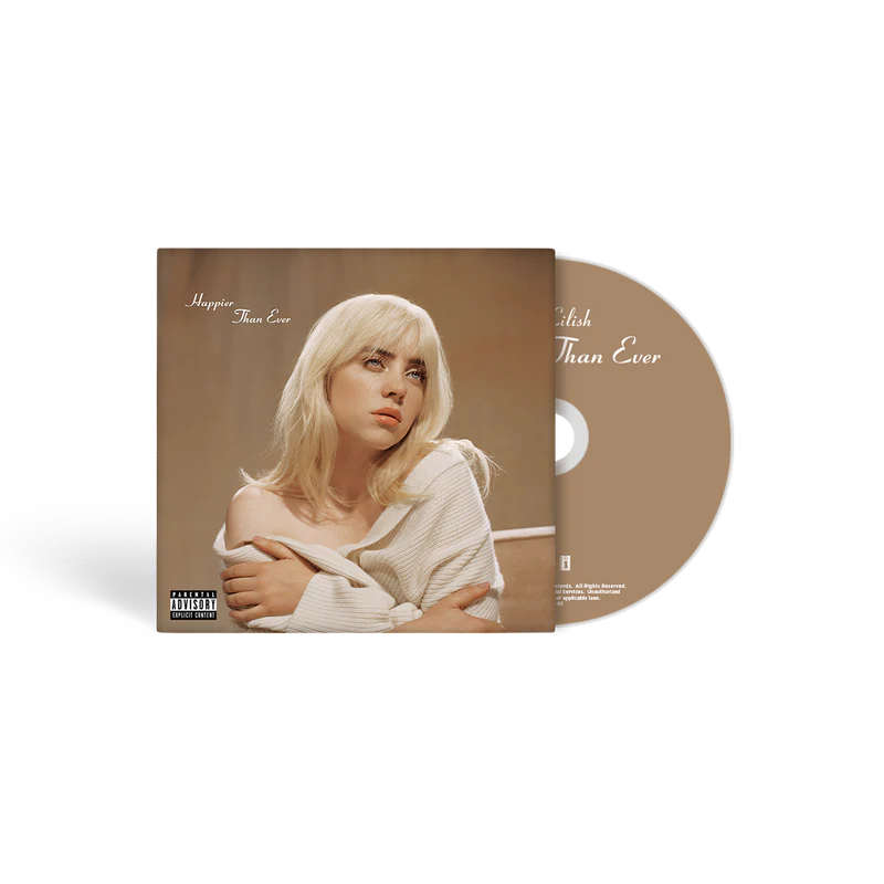 Billie Eilish Happier Than Ever CD