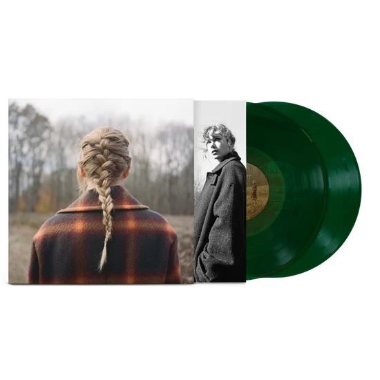 Taylor Swift Evermore: Deluxe Green Vinilo 2LP
