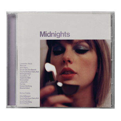 Taylor Swift Midnights: Lavender Edition Deluxe CD