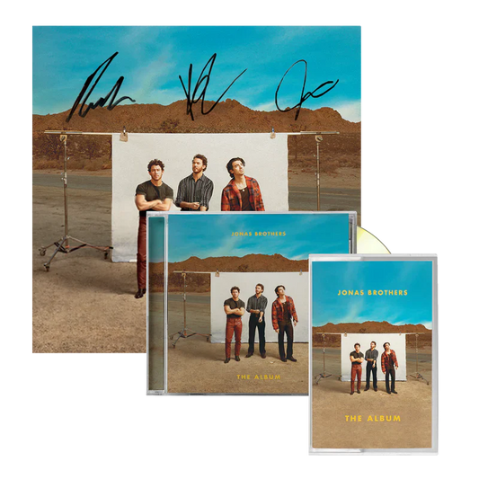Jonas Brothers The Album cd + cassette (Autografiado)