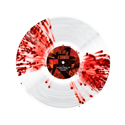 Taylor Swift The Life of a Showgirl: Honestly Wild Transparent Vinilo rojo