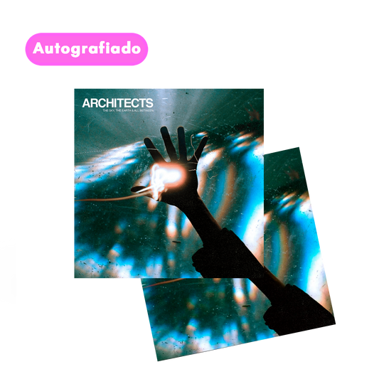ARCHITECTS The Sky The Earth And All Between CD Autografiado