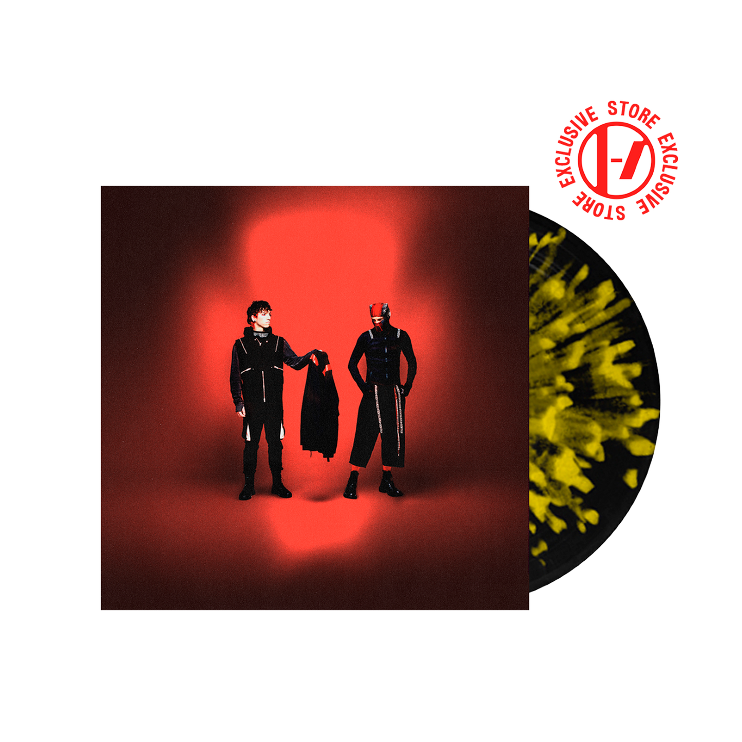 Twenty One Pilots Breach Limited Edition Black and Yellow Combustor Vinilo