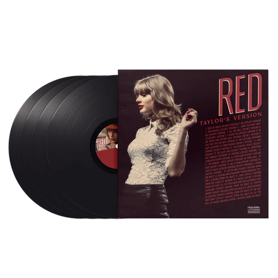 Taylor Swift Red (Taylor's Version) Vinilo 4 lp