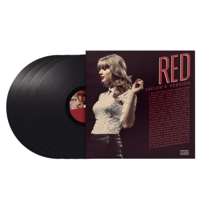 Taylor Swift Red (Taylor's Version) Vinilo 4 lp