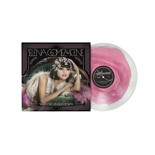 Selena Gomez When the Sun Goes Down: Lavender and White Swirl Vinilo 1 lp