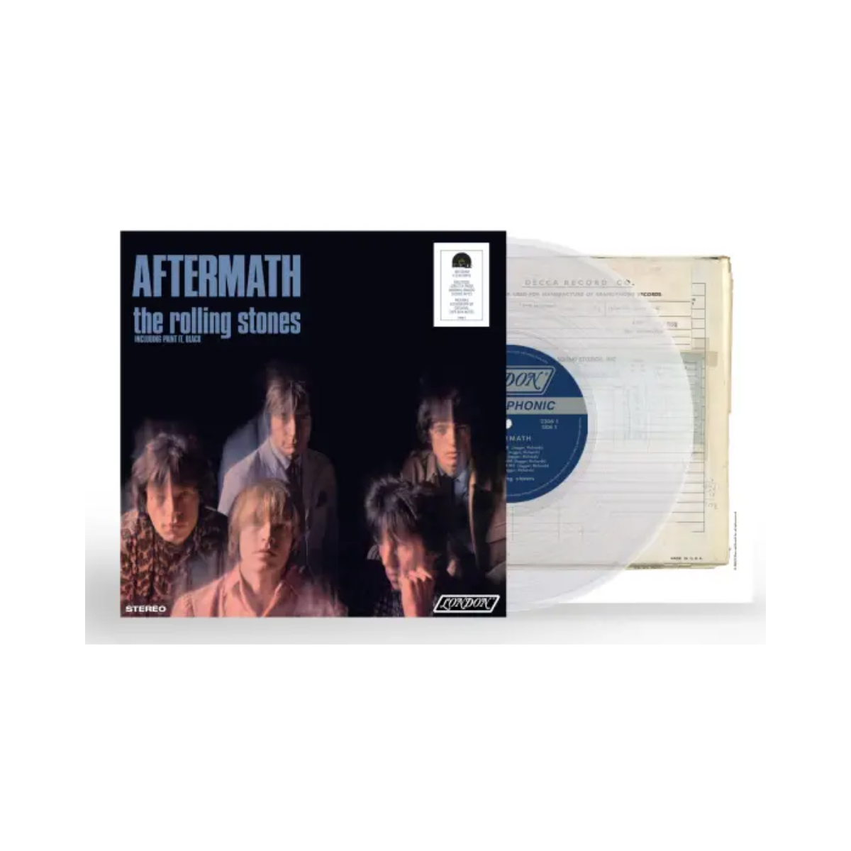 The Rolling Stones – Aftermath (US) Vinilo Transparente Exclusivo Record Store Day Black Friday 2026