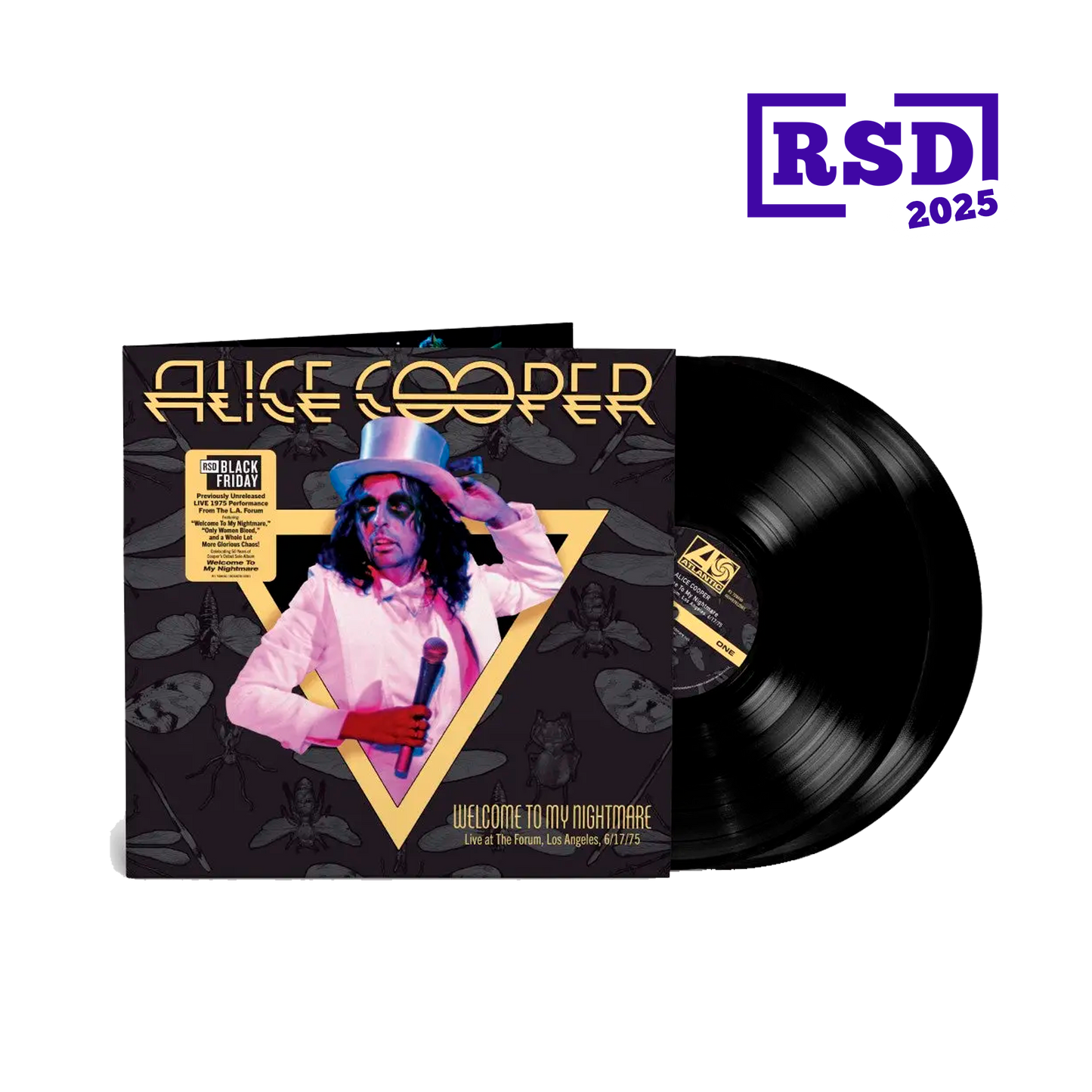 Alice Cooper Welcome To My Nightmare Live From the Forum 6/17/75 vinilo 2 lp RSD Black Friday 2025