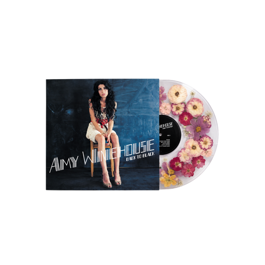 Amy Winehouse – Back to Black Vinilo Transparente con Flores | Edición 20.º Aniversario Bad World