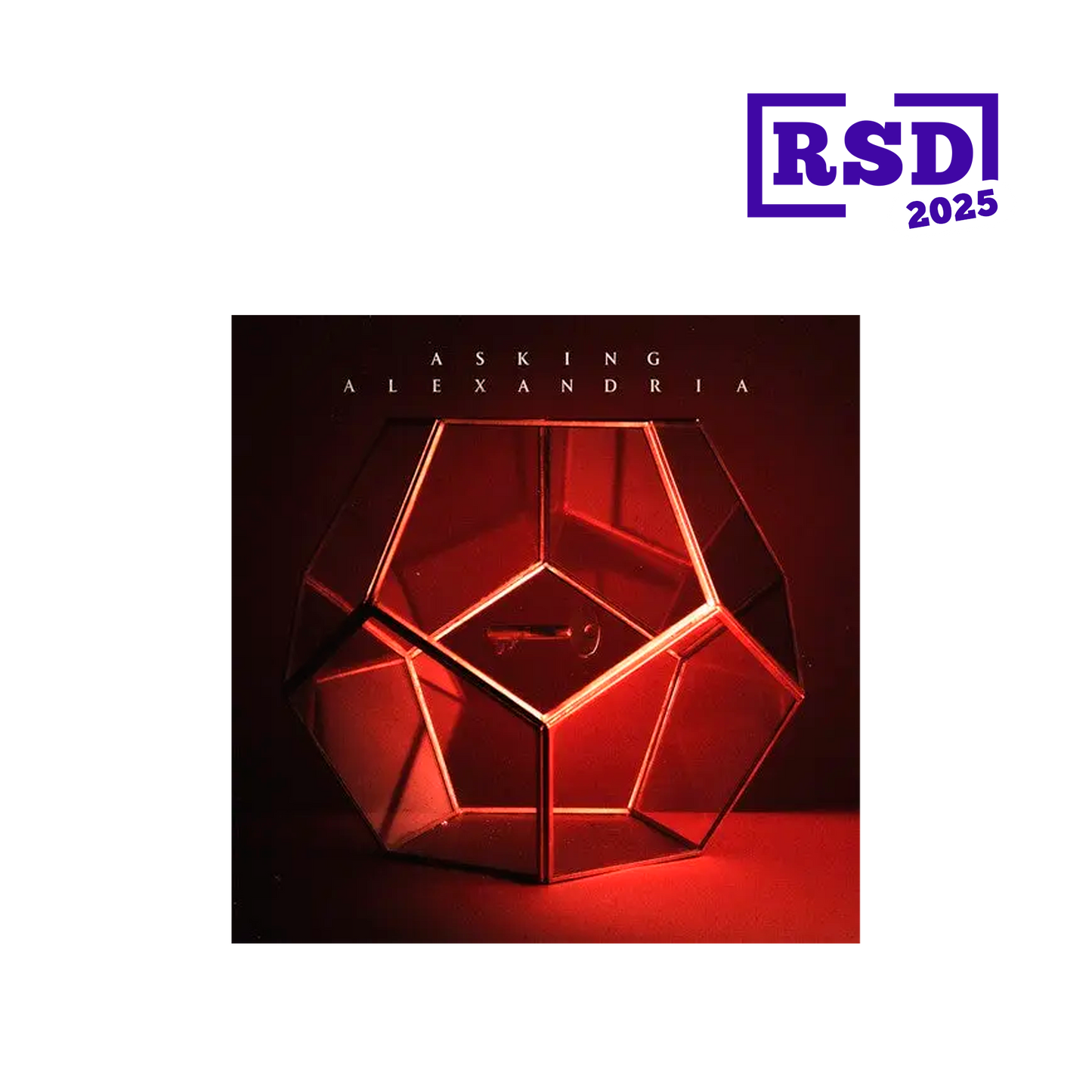 Asking Alexandria Asking Alexandria vinilo rojo RSD Black Friday 2025