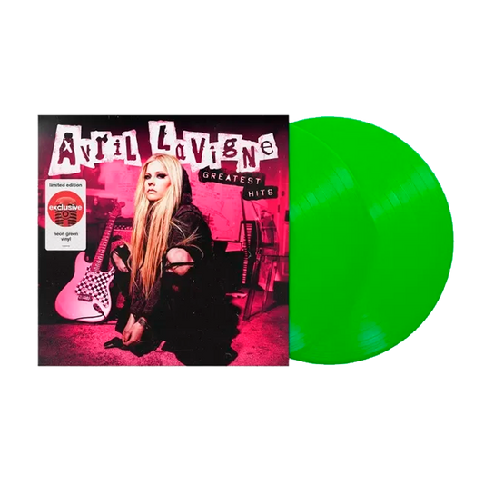 Avril Lavigne Greatest Hits Limited Edition Neon Green vinilo 2 lp