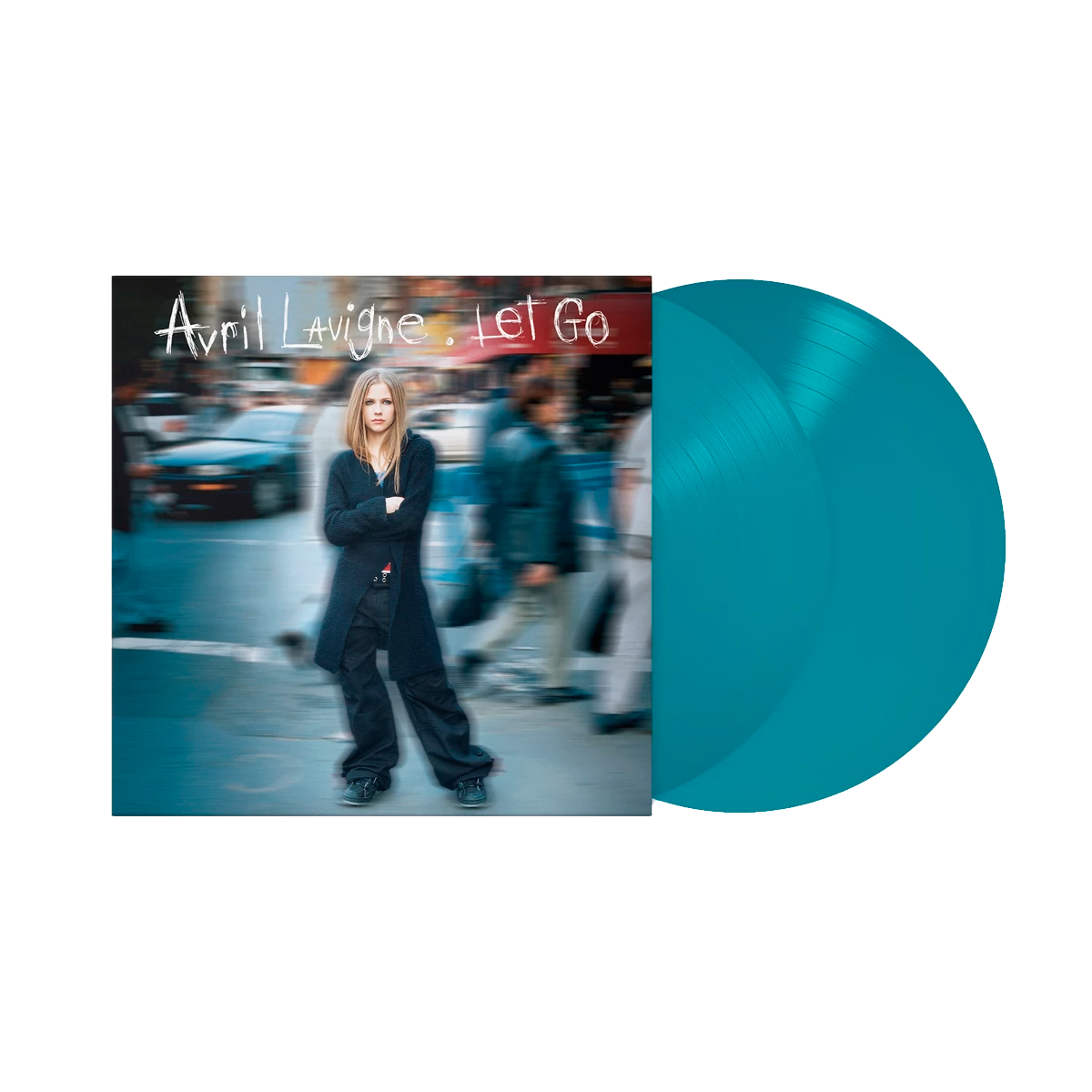Avril Lavigne Let Go Limited Edition Turquoise vinilo 2LP