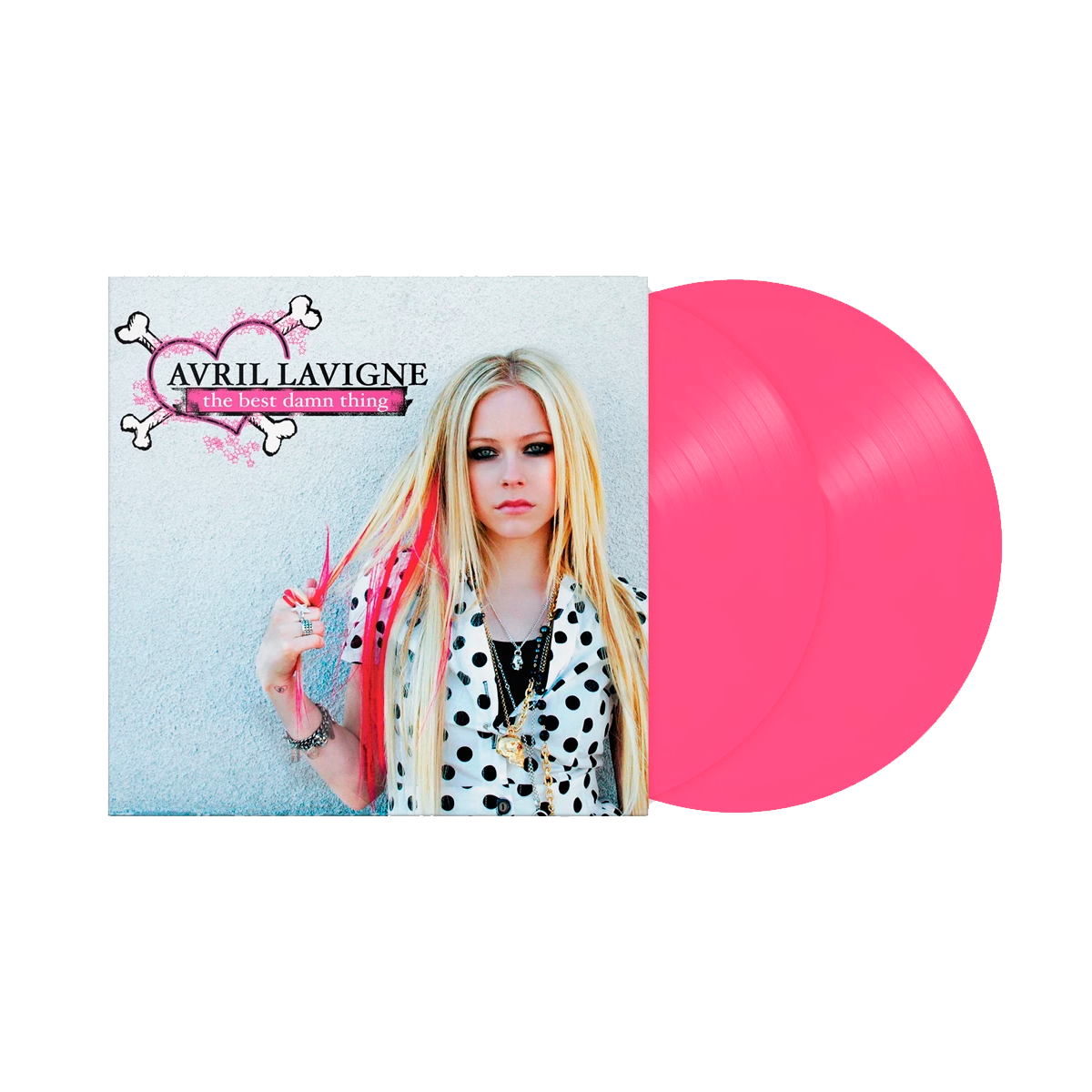Avril Lavigne The Best Damn Thing Limited Edition Bright Pink 2LP vinilo