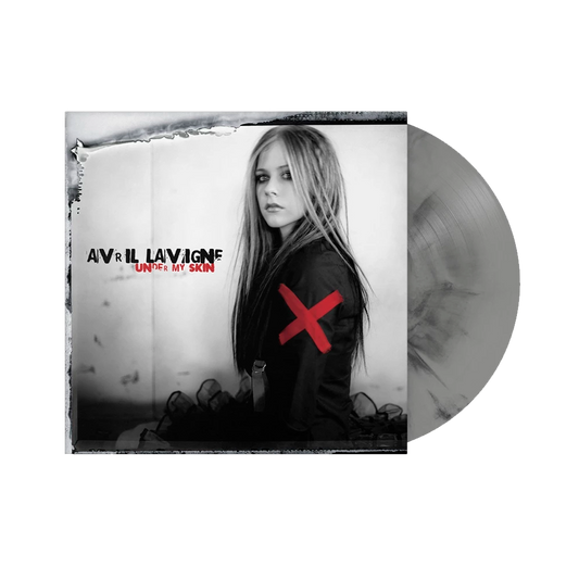 Avril Lavigne Under My Skin Limited Edition Silver/Grey & Black marble vinilo 1 lp