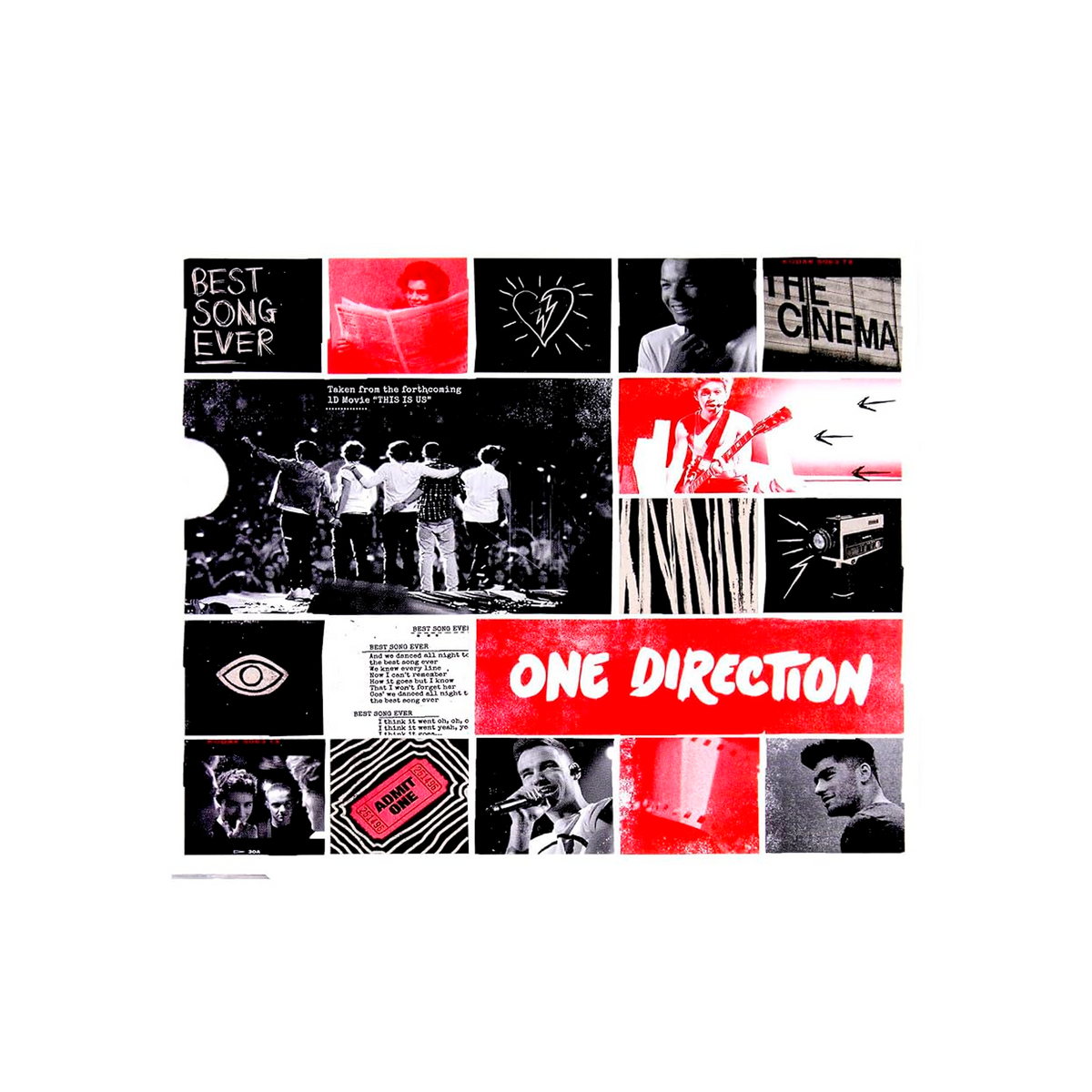 One Direction Best Song Ever Cd Single
