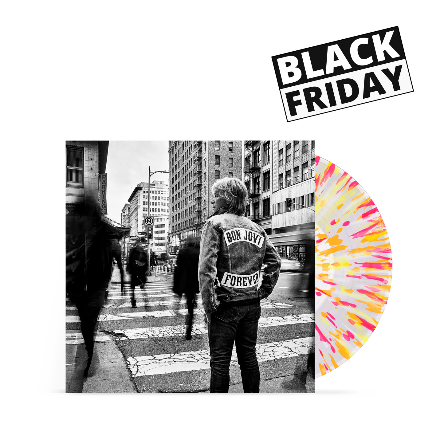 Bon Jovi Forever Sunburst Vinilo 1 lp