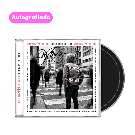 Forever (Legendary Edition) cd autografiado edición rara