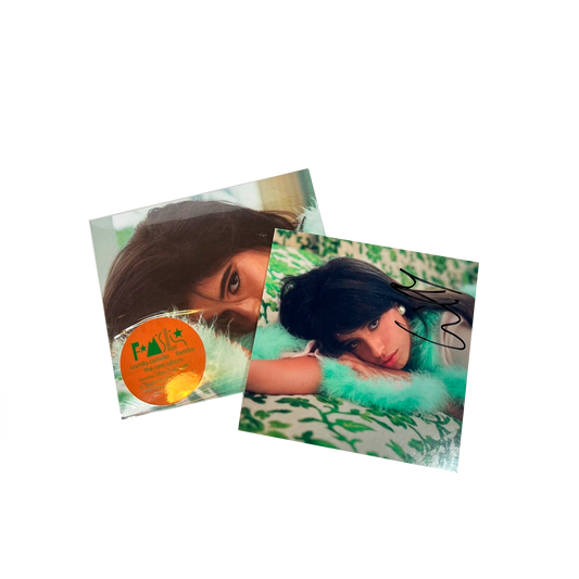 Camila Cabello familia cd autografiado