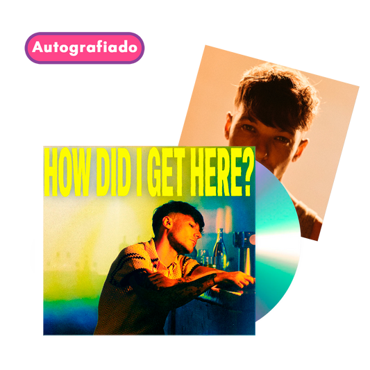 Louis Tomlinson How Did I Get Here? cd book Autografiado exclusivo