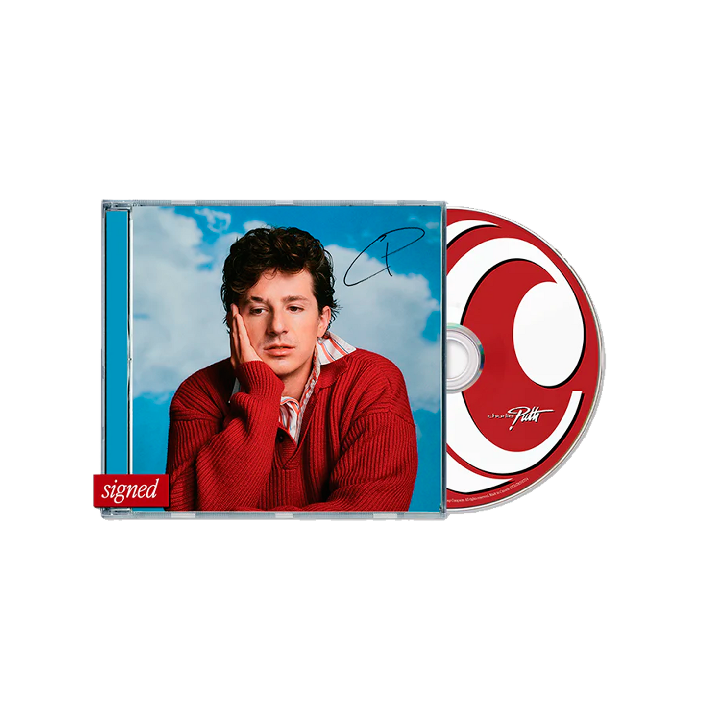 Charlie Puth Whatever's Clever! CD Autografiiado