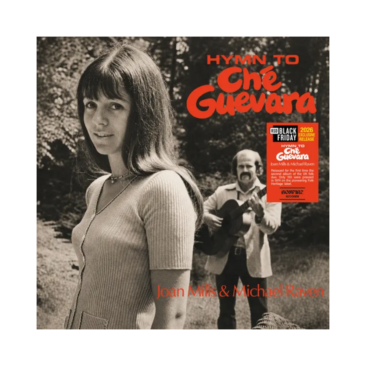 Michael Raven & Joan Mills – Hymn to Che Guevara Vinilo Negro Exclusivo Record Store Day Black Friday 2026