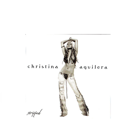 Christina Aguilera Stripped cd Autografiado