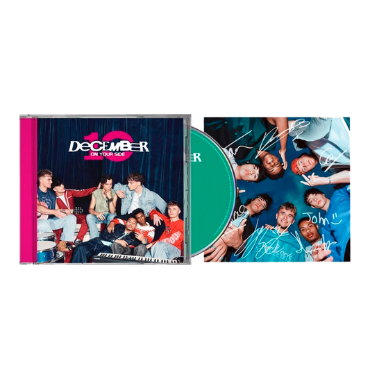 December 10 On Your Side Mint Green CD Autografiado