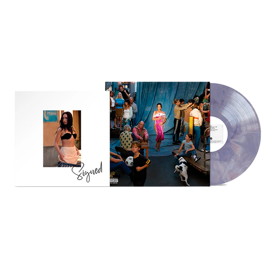 Demi Lovato Its Not That Deep vinilo Autografiado