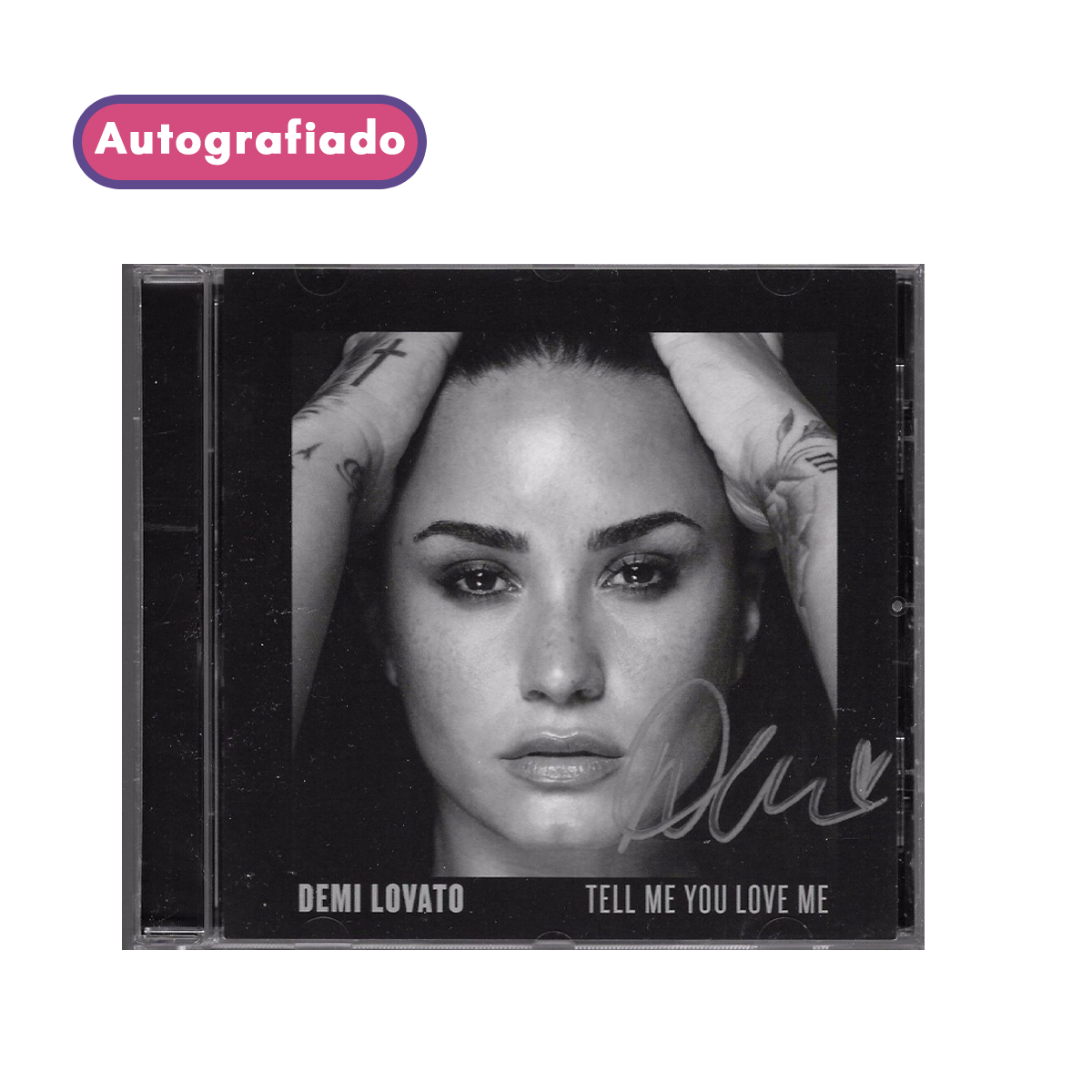 Demi Lovato Tell Me you love me cd (Autografiado)