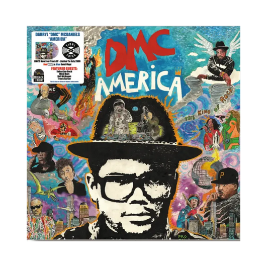Darryl “DMC” McDaniels – America Vinilo Marmoleado Rojo, Blanco y Azul de 12" Exclusivo Record Store Day Black Friday 2026