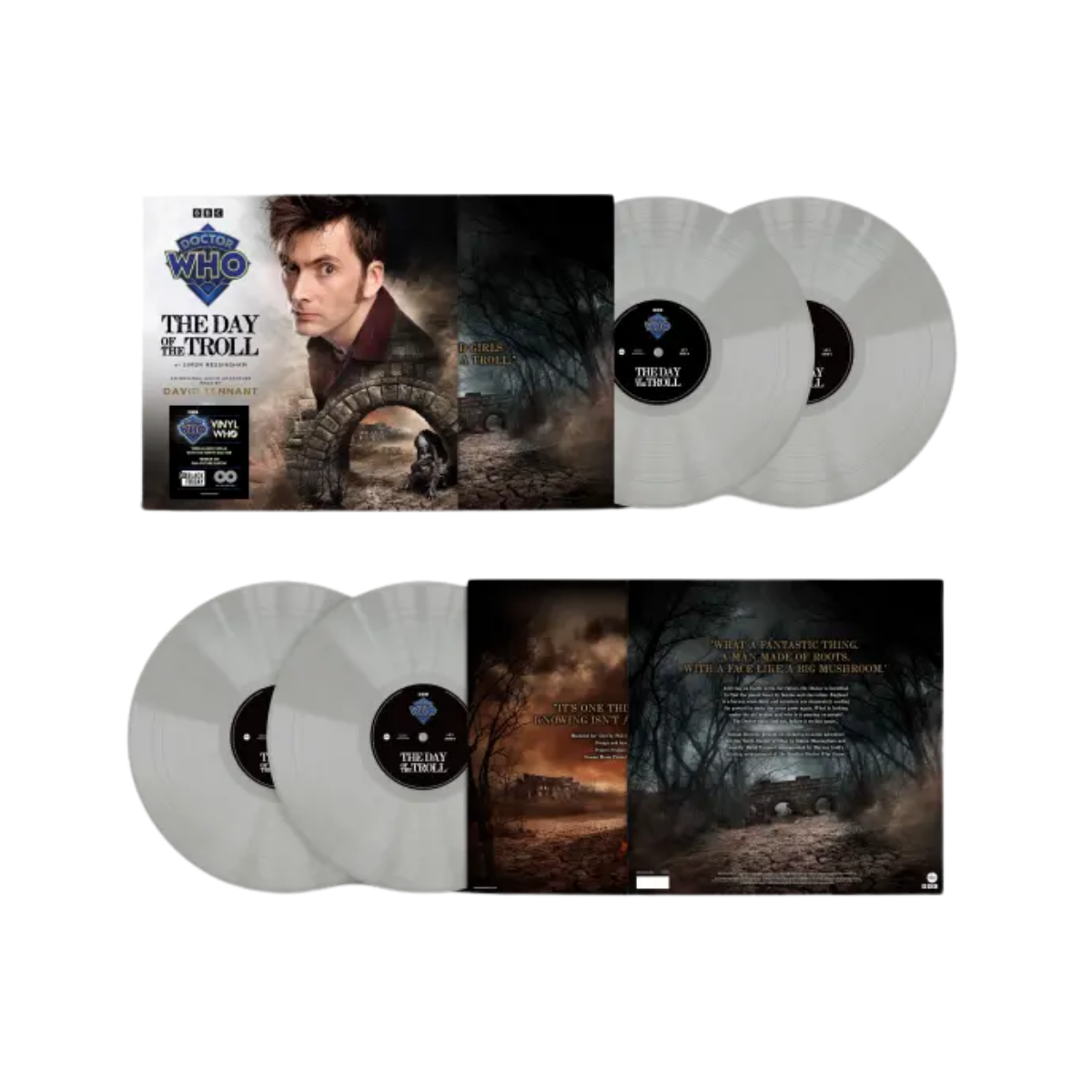Doctor Who – The Day of the Troll Vinilo 2LP Gris Troll Exclusivo Record Store Day Black Friday 2026